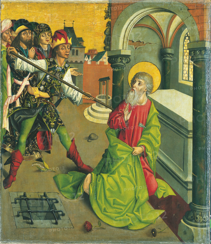 The Martyrdom of St Thomas, c1480-1490. Creator: Master of the Winkler Epitaph.