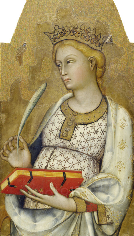 Saint Catherine of Alexandria, c1400-1410. Creator: Paolo di Giovanni Fei.