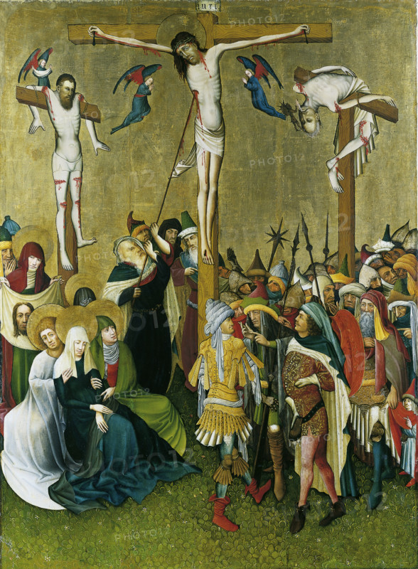 Mount Calvary, c1435-1445. Creator: Franconian-Swabian Master.