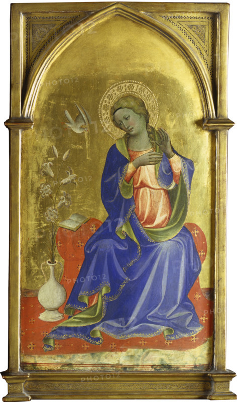 Virgin Annunciate, 1404-1407. Creator: Gherardo di Jacopo.