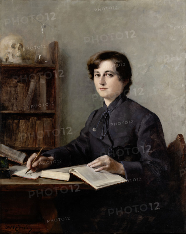 Portrait of Dr. Elisabeth Winterhalter, 1887-1888. Creator: Ottilie Wilhelmine Roederstein.