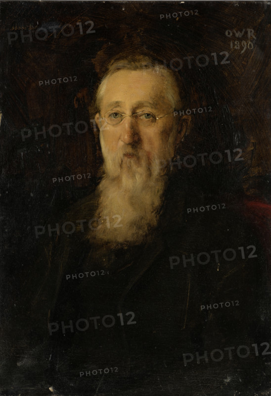 Portrait of Reinhard Roederstein (father of the painter), 1889-1890. Creator: Ottilie Wilhelmine Roederstein.