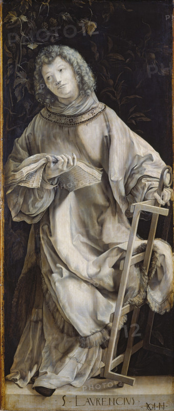 Saint Lawrence, c1509-1510. Creator: Matthias Gruenewald.