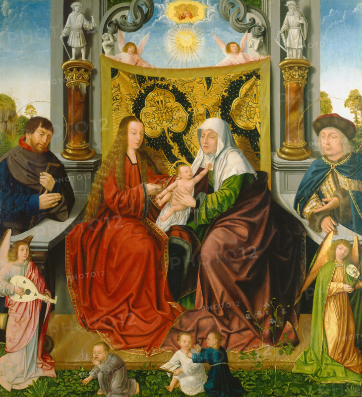 The Holy Kinship, c1520. Creator: Master of the Holy Blood.