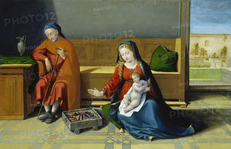 The Holy Family, c1515-1520. Creator: Benvenuto Tisi da Garofalo.