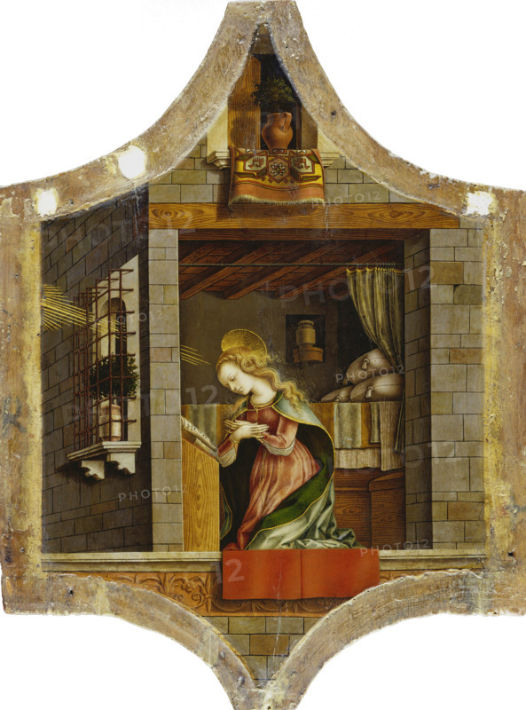 The Virgin Annunciate, 1482. Creator: Carlo Crivelli.