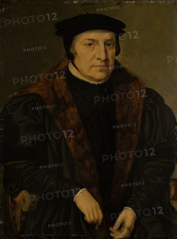 Portrait of an Elderly Man in an Armchair, c1560. Creator: Dutch Master.