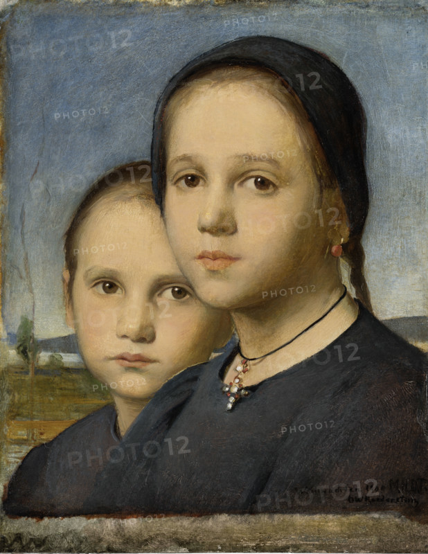 The Sisters, 1900. Creator: Ottilie Wilhelmine Roederstein.