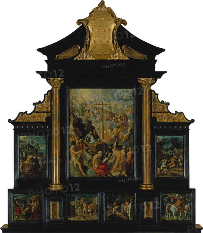 The Altarpiece of the Holy Cross, c1603-c1605. Creator: Adam Elsheimer.