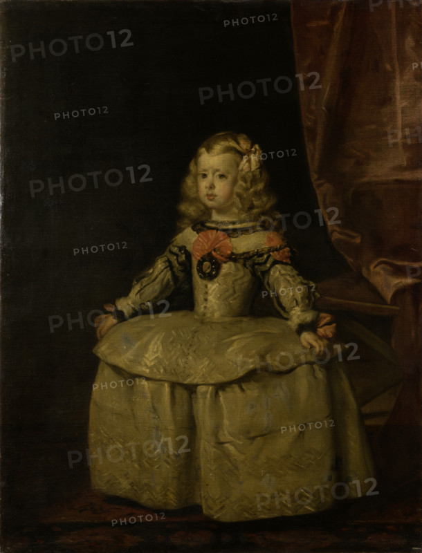 Portrait of the Infanta Margarita (1651-1673), after 1656. Creator: Copy after Diego Velázquez.