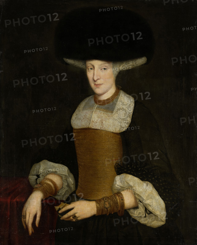 Portrait of a Richly Dressed Young Woman, 1673. Creator: Theodor Roos.