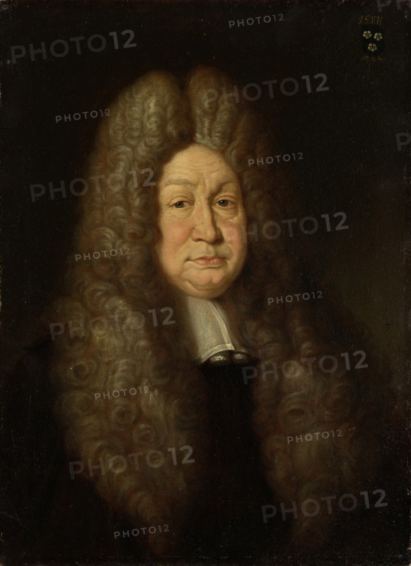 Portrait of Johann Georg von Holzhausen, (1643-1721), 1721. Creator: Unknown.