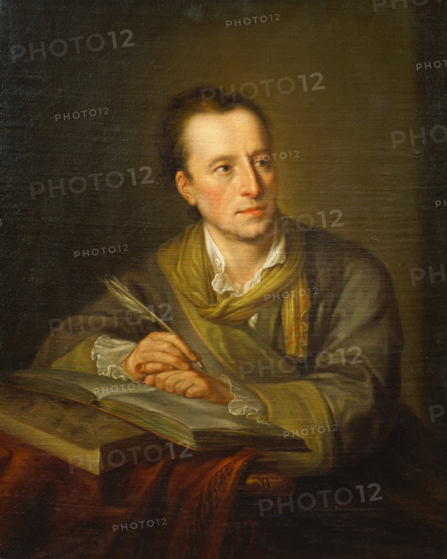 Portrait of Johann Joachim Winckelmann, c1764. Creator: Copy after Angelica Kauffmann.