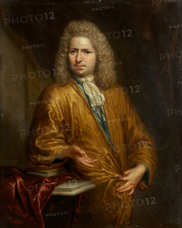 Portrait of a Man (Rudolf van Loen?), c1700. Creator: Arnold Houbraken.