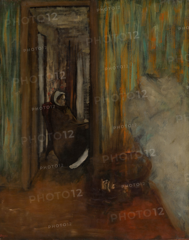 The Nurse, 1872-1873. Creator: Edgar Degas.