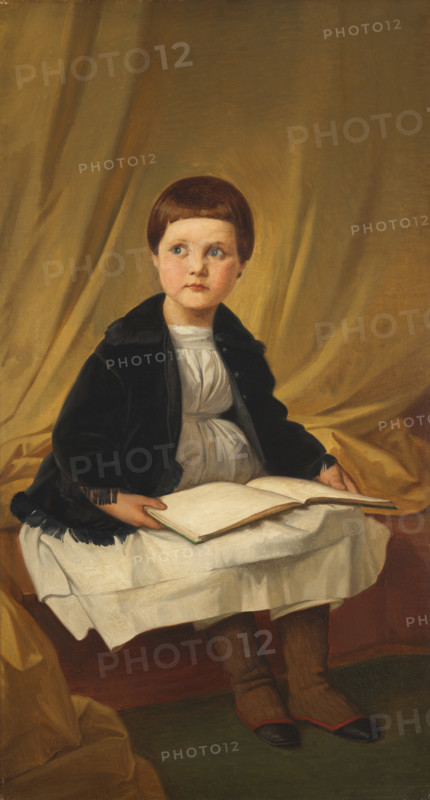 Portrait of Agnes von Steinle the Artist’s Daughter, 19th century. Creator: Eduard von Steinle.