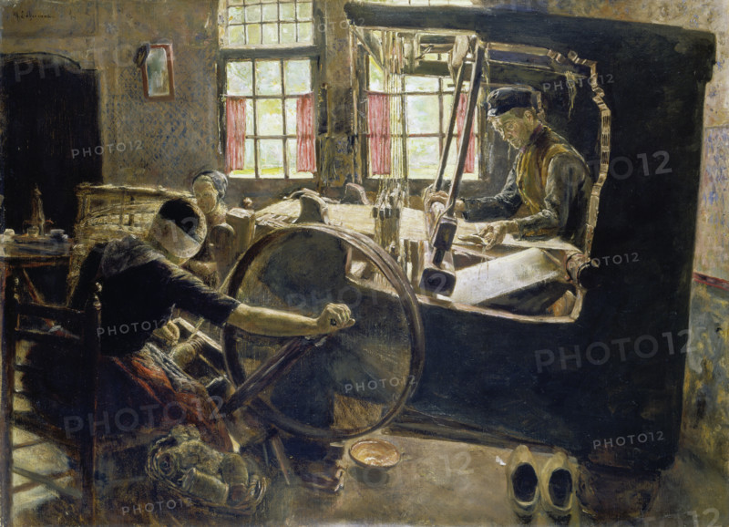 The Weaver, 1882. Creator: Max Liebermann.