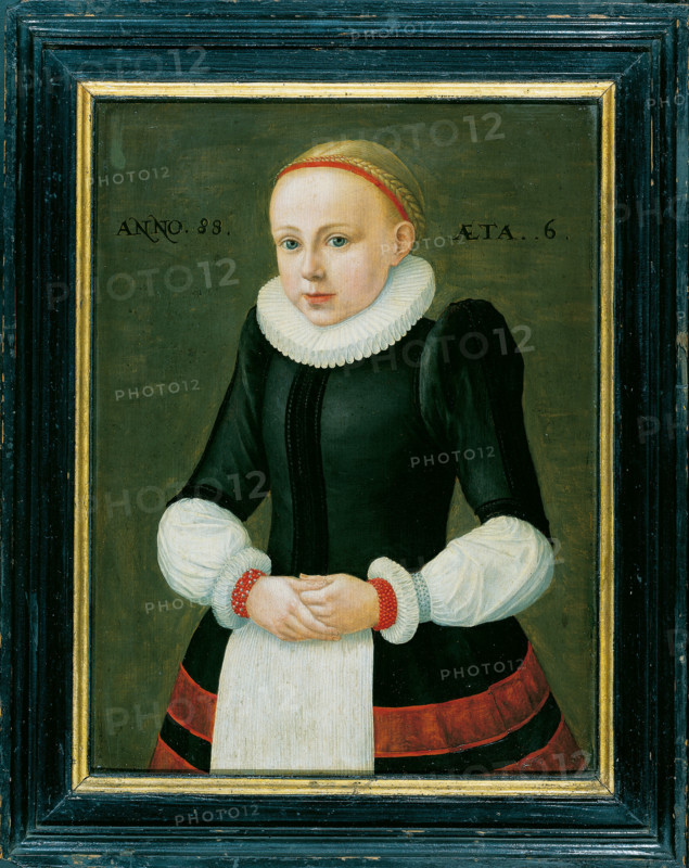 Portrait of Susanna Völker, 1588. Creator: Middle-Rhenish Master of 1588.