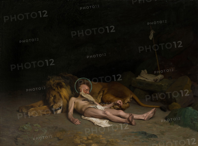 Saint Jerome, 1874. Creator: Jean-Leon Gerome.