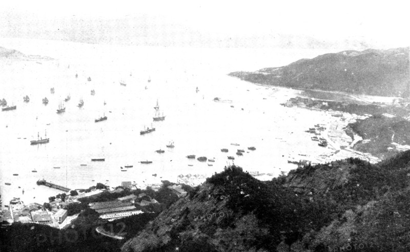 The Chinese Question: views of Victoria, the capital of Hong-Kong - the Port and Bay, 1898. Creator: Unknown.