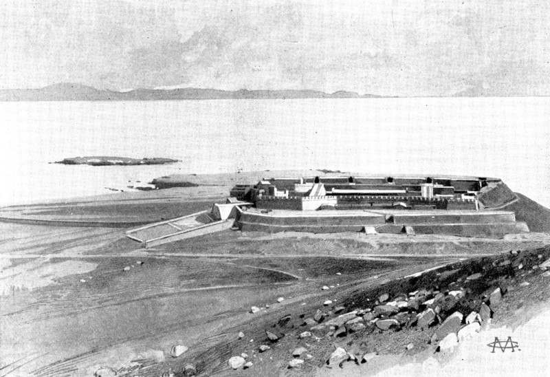 The Chinese Crisis: interior of Talien-Wan Fort, 1898. Creator: Unknown.