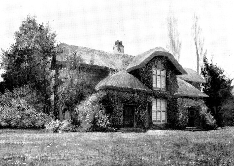 The Queen's Cottage, Kew Gardens, presented to the public by Her Majesty, 1898. Creator: Unknown.