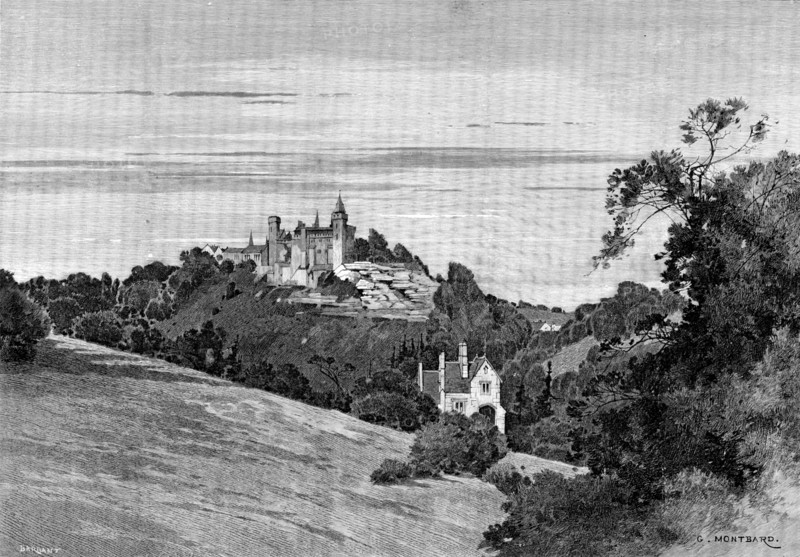 English Homes No. XLIII: Alton Towers, 1898. Creator: Barbant.