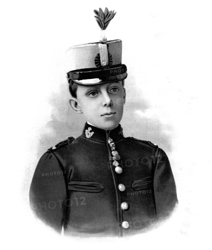 H.M. the King of Spain, Alphonso XIII., 1898. Creator: Unknown.