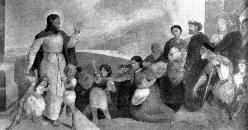 Christ Blessing Little Children, 1898. Creator: Unknown.