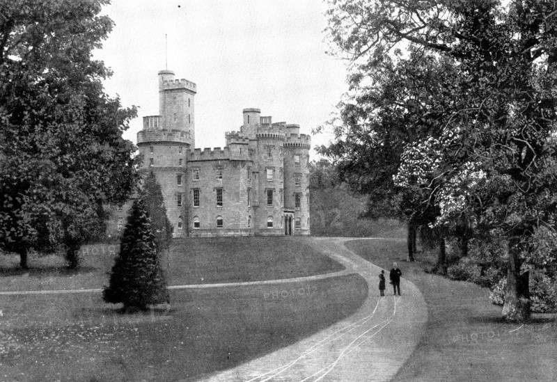 Residential Castles of Great Britain - Third Series: Scottish; Cluny Castle, Aberdeenshire..., 1898. Creator: Unknown.