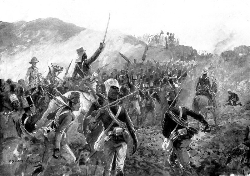 The Soudan Advance: "Hey! Ho! Saladin!" a marching song of the Soudanese, 1898. Creator: Unknown.