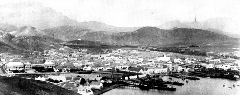 The Spanish-American War: views of St. Vincent, Cape Verde..., 1898. Creator: F. B. Foy.