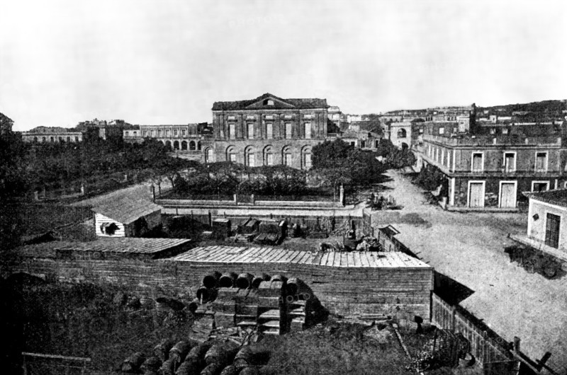 The Spanish-American War: near the quay, Matanzas, 1898. Creator: Unknown.