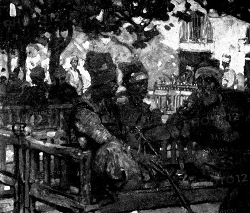 Pictures from the Royal Academy: The Story - Frank Brangwyn, 1898. Creator: Unknown.