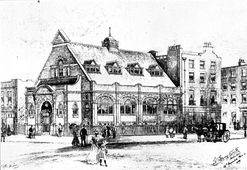 Trinity Church House, Marylebone, 1898. Creator: Unknown.