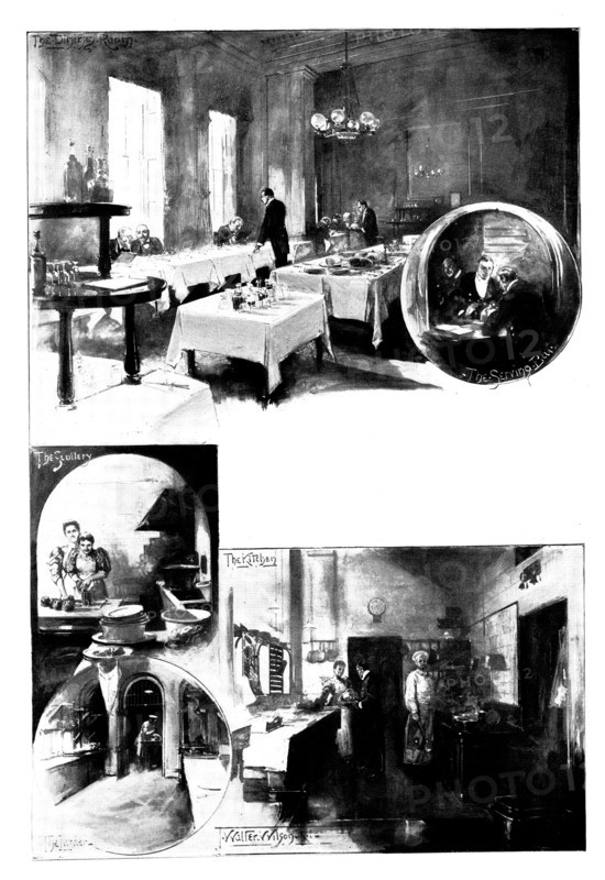 In Clubland - No. V: the Travellers' Club..., 1898. Creator: Unknown.