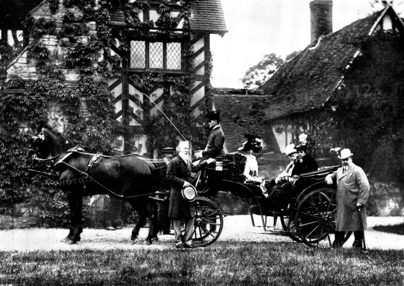The Visit of the Prince and Princess of Wales to Wantage, 1898. Creator: Tom Reveley.