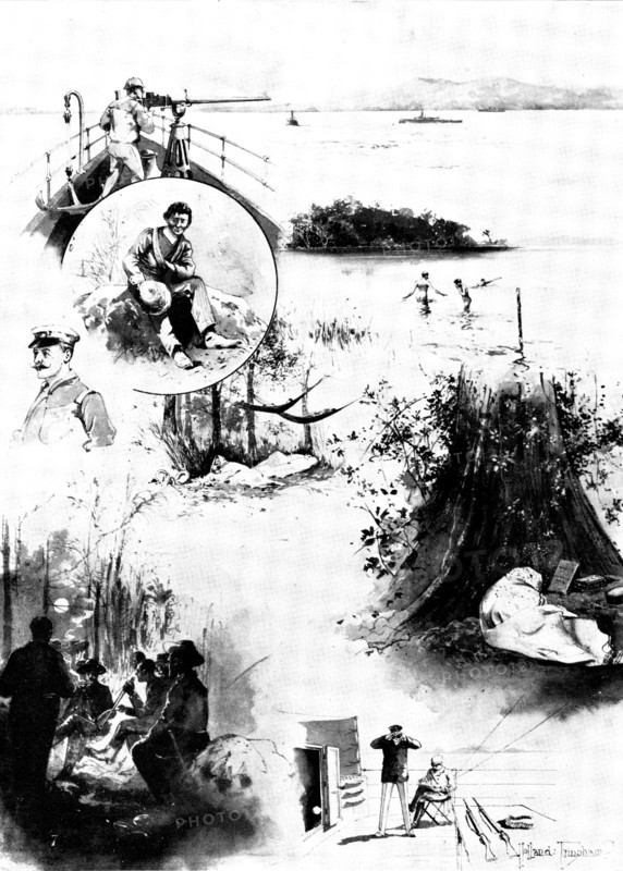 The Spanish-American War: our special artist in Cuba, 1898. Creator: Unknown.