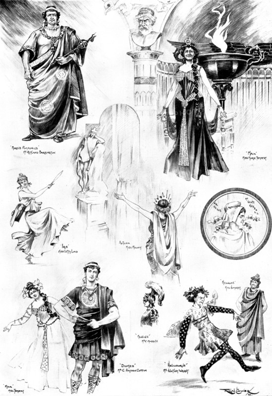 A Greek Slave, the new musical comedy at Daly's Theatre, 1898. Creator: Unknown.