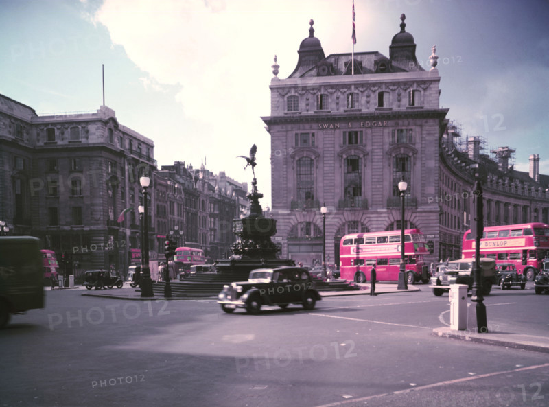Piccadilly Circus, 1953. Creator: Arthur Charles Kirby Ware.
