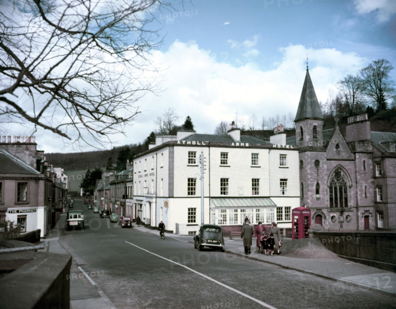 The Atholl Arms Hotel, Dunkeld, Perthshire, Scotland, c1960s. Creator: Arthur Charles Kirby Ware.