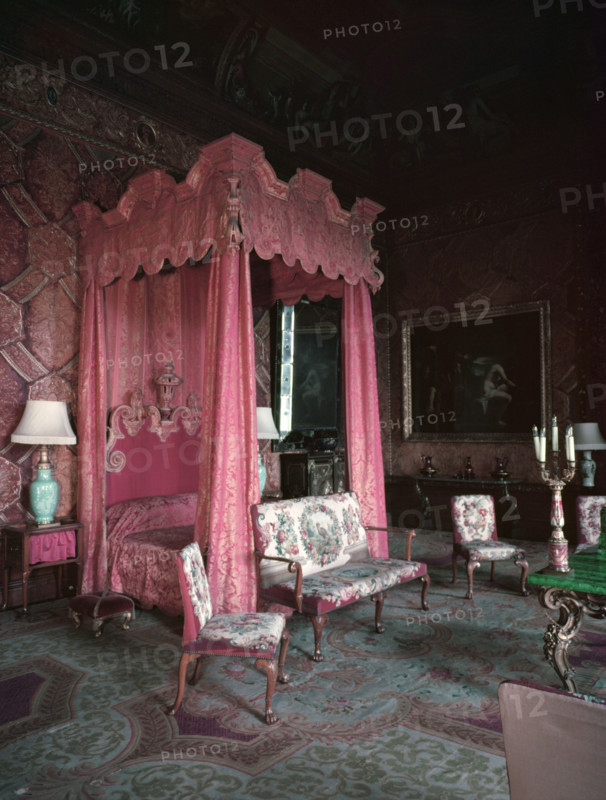 The State Bedroom, Chatsworth House, Derbyshire, c1955. Creator: Arthur Charles Kirby Ware.