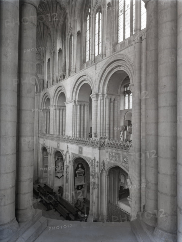 Norwich Cathedral, Norfolk, c1955. Creator: Arthur Charles Kirby Ware.