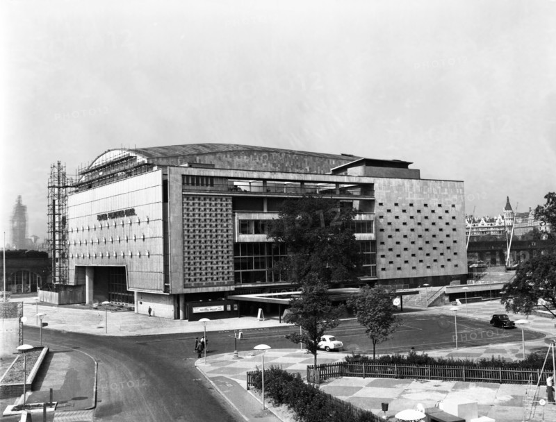 The Royal Festival Hall, London, c1950. Creator: Arthur Charles Kirby Ware.