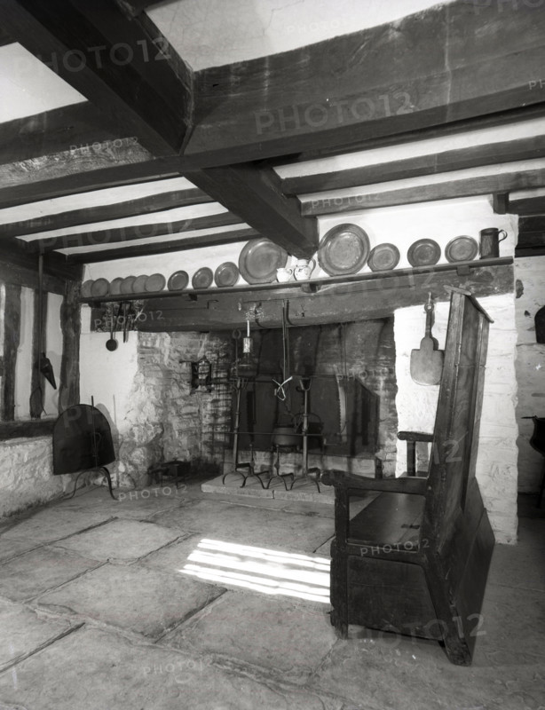 Mary Arden's House at Wilmcote, Stratford-on-Avon, c1955.  Creator: Arthur Charles Kirby Ware.