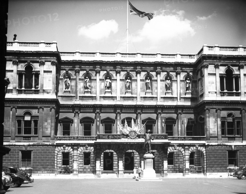 The Royal Academy Summer Exhibition, Burlington House, London, c1955. Creator: Arthur Charles Kirby Ware.