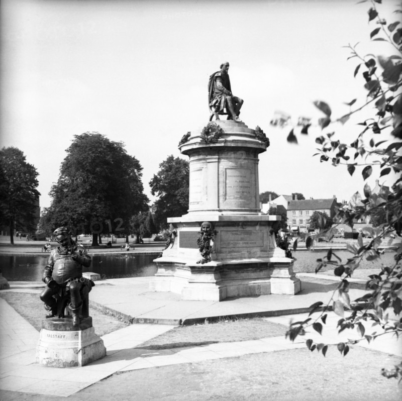 Gower Memorial, Stratford-upon-Avon, Warwickshire, c1955. Creator: Arthur Charles Kirby Ware.