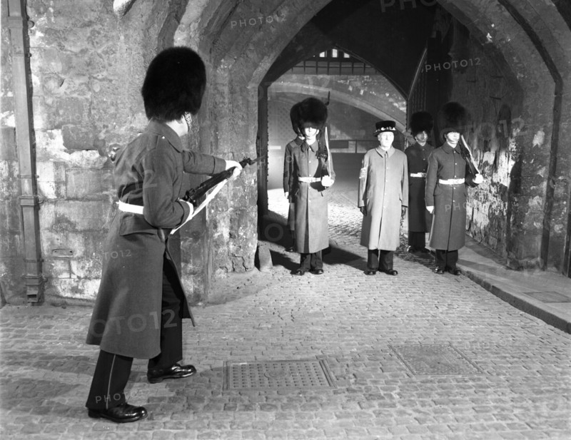 Ceremony of the Keys, Tower of London, c1955. Creator: Arthur Charles Kirby Ware.