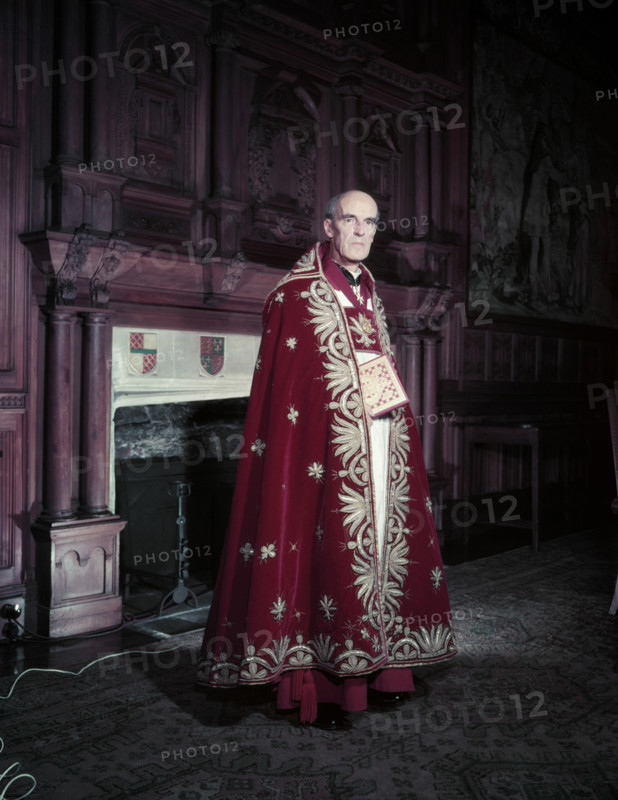 The Reverend Alan Campbell Don, Dean of Westminster, Coronation of Elizabeth II, 1953. Creator: Arthur Charles Kirby Ware.