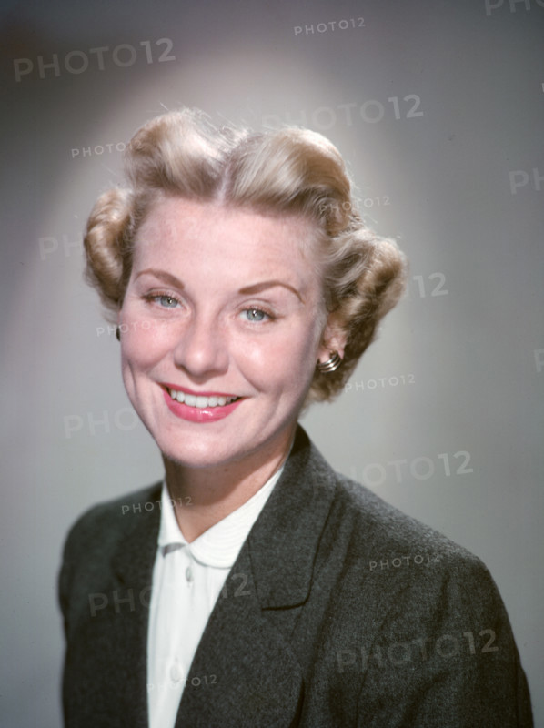 Portrait of a woman, c1955.  Creator: Arthur Charles Kirby Ware.
